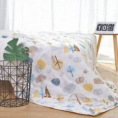 6 Layers muslin quilt baby blanket