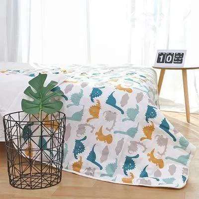 6 Layers muslin quilt baby blanket