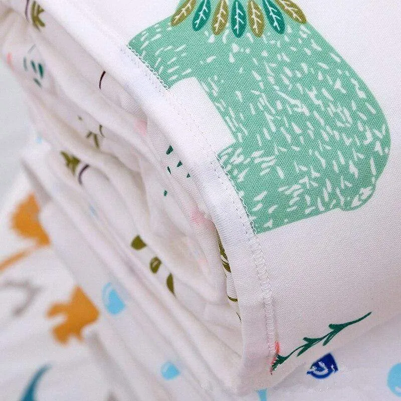 6 Layers muslin quilt baby blanket
