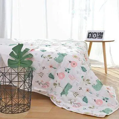 6 Layers muslin quilt baby blanket
