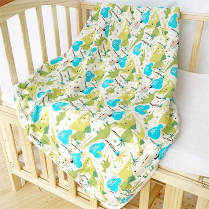 6 Layers muslin quilt baby blanket