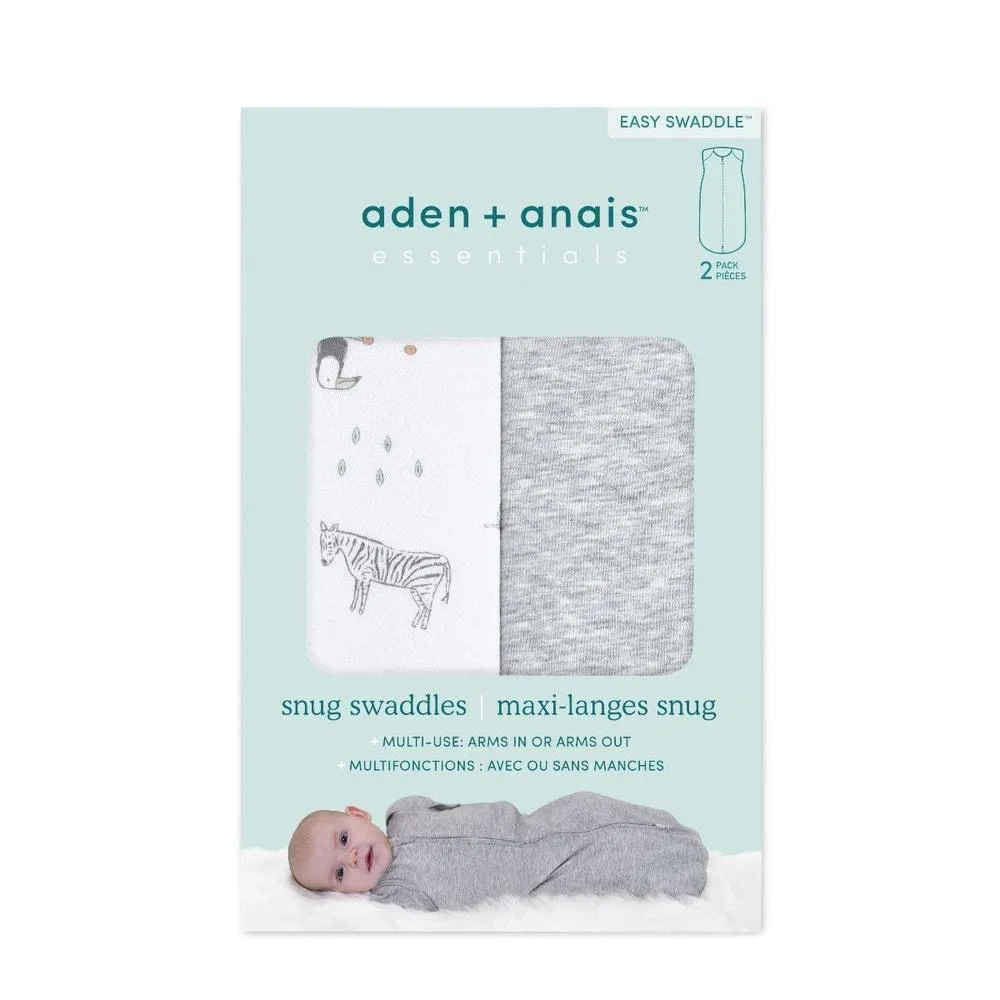 Aden and Anais Savannah Spots Snug Swaddle 2 Pack