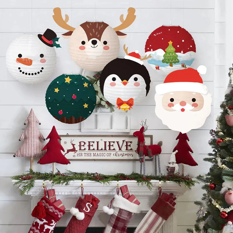 Christmas Paper Lanterns