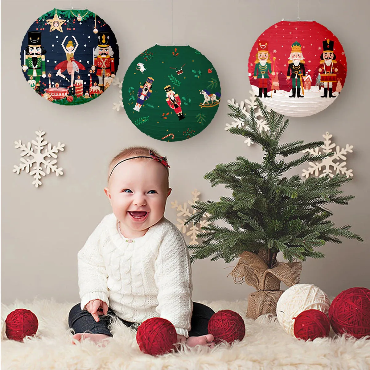 Christmas Paper Lanterns