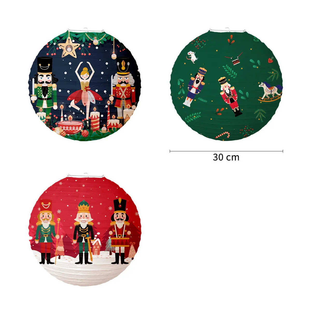 Christmas Paper Lanterns