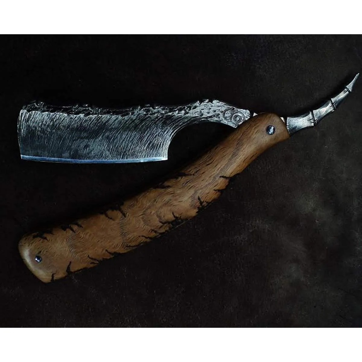 Dylan Farnham #92 Straight Razor w/ Custom Sheath