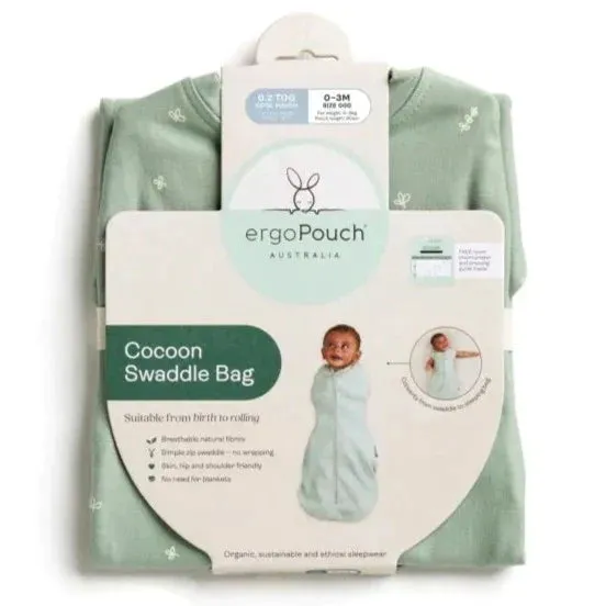 ergoPouch Cocoon Swaddle 0.2 TOG | Berries