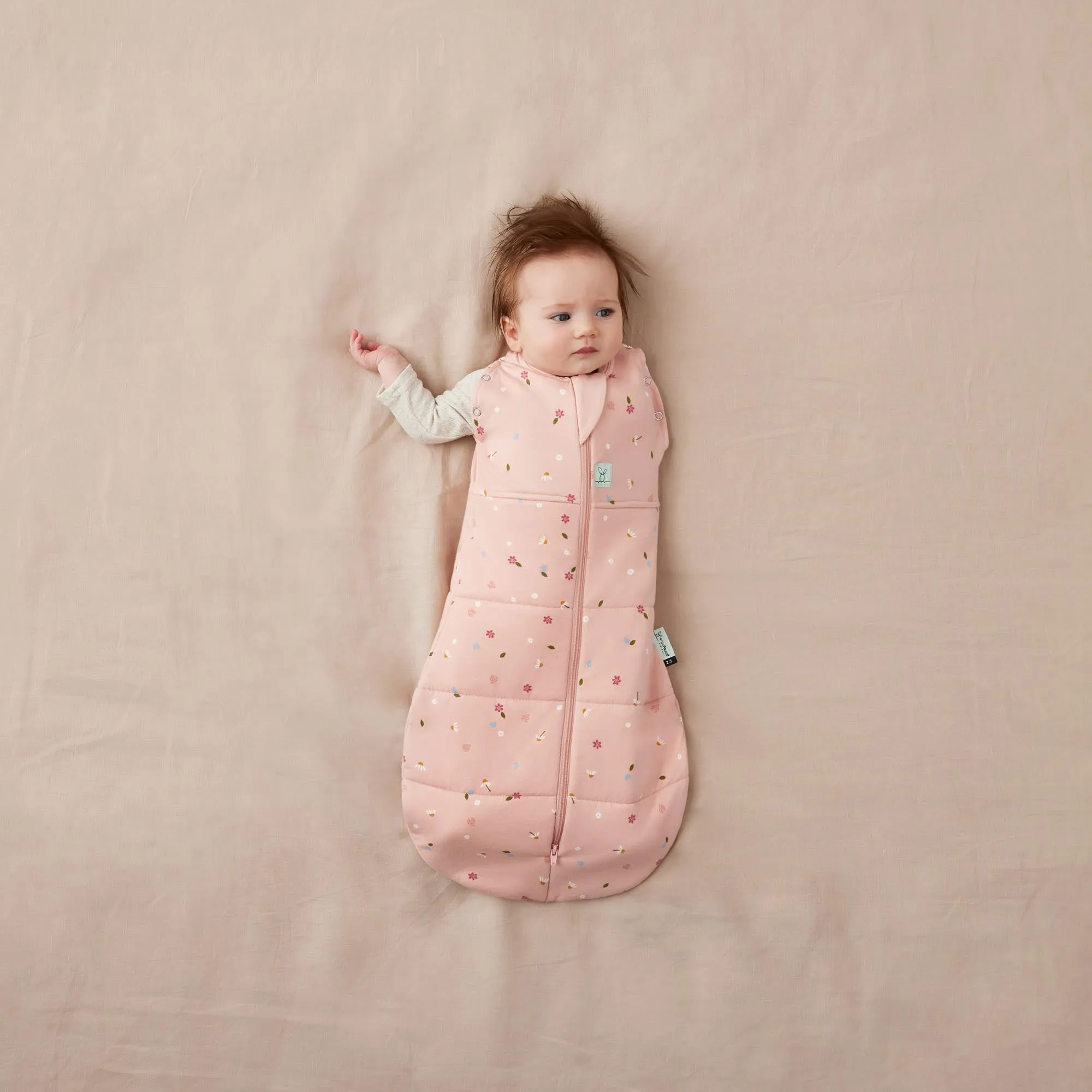 ergoPouch Cocoon Swaddle Bag  2.5 TOG - Daisies