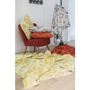Fussenegger Sylt Throw Ikat Yellow 200x140cm