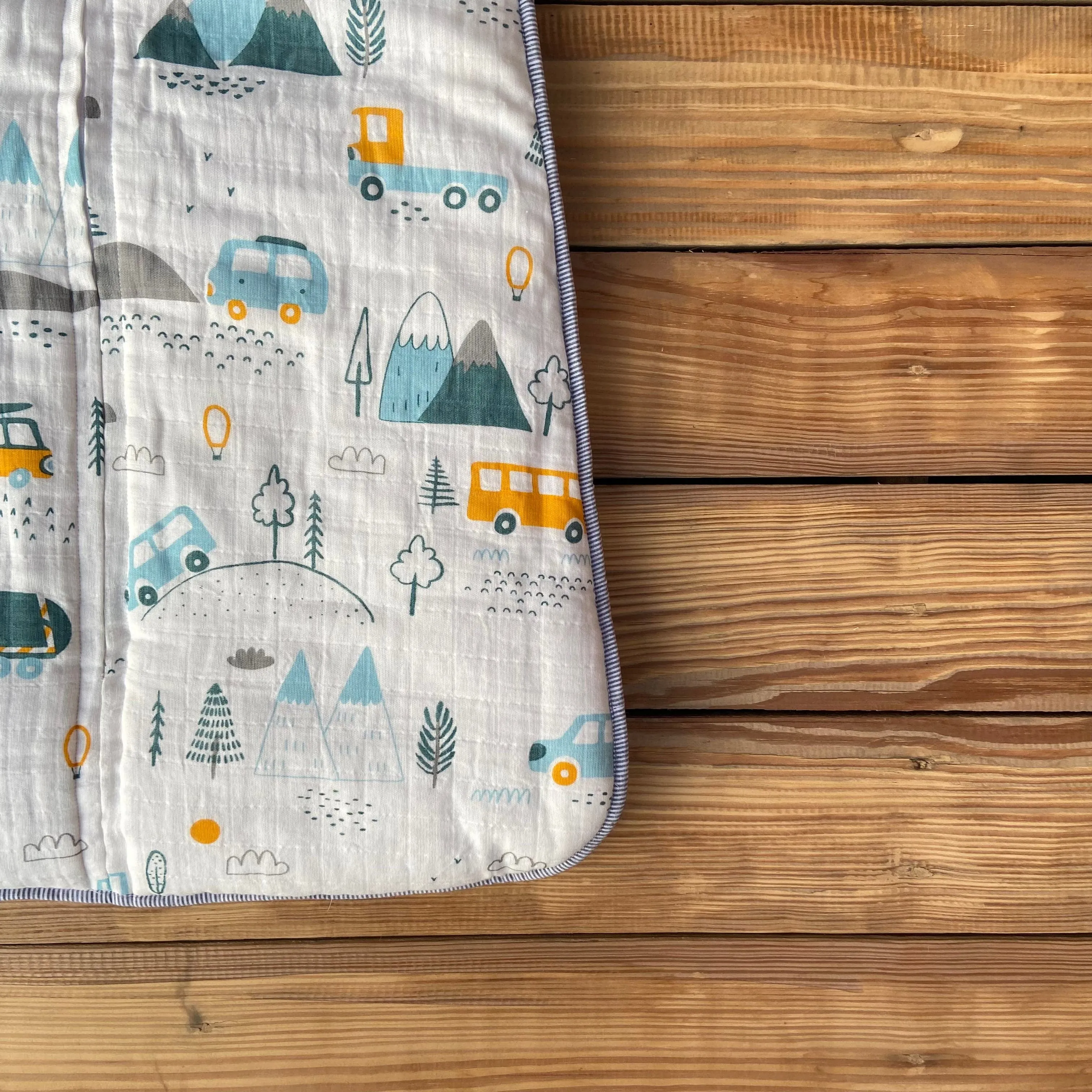 Little Camper Muslin Sleeping Bag (with filling)