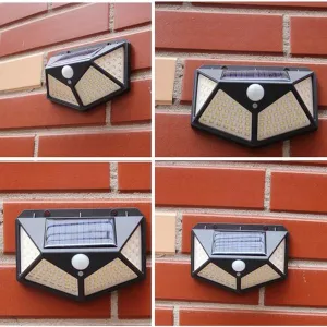 Solar Garden Lights: LED Security Lamp for Outdoors