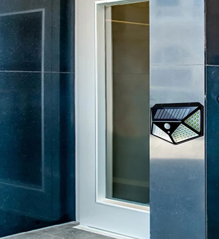 Solar Garden Lights: LED Security Lamp for Outdoors