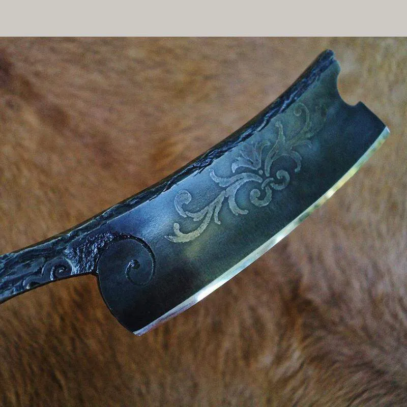 SOLD-Dylan Farnham #75 Elijah Straight Razor w/ Custom Sheath