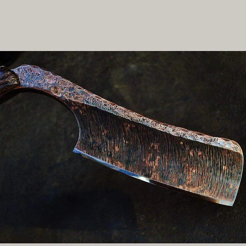 SOLD-Dylan Farnham #76 Copper Clad Straight Razor w/ Custom Sheath