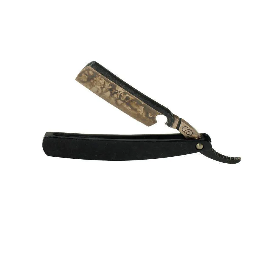 SOLD-Dylan Farnham #78 All Hallows Eve 7/8 Straight Razor w/ Silicone Sheath & Gift Box