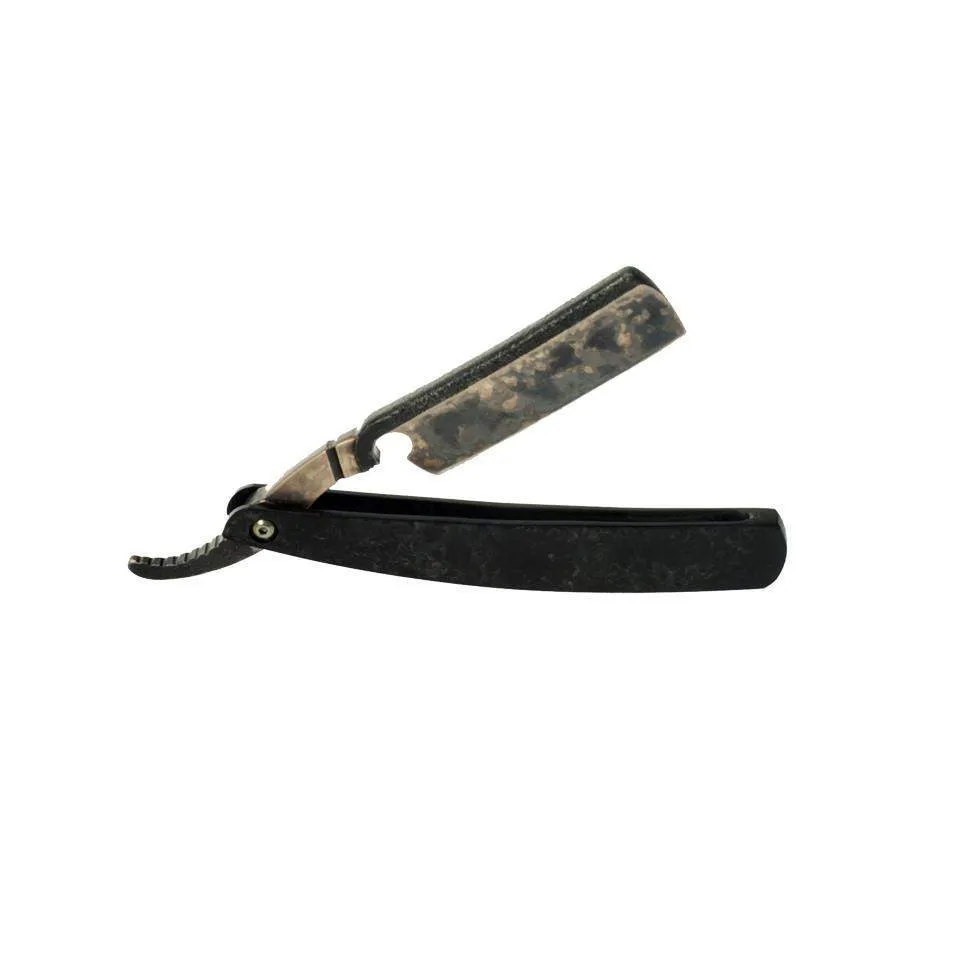SOLD-Dylan Farnham #78 All Hallows Eve 7/8 Straight Razor w/ Silicone Sheath & Gift Box