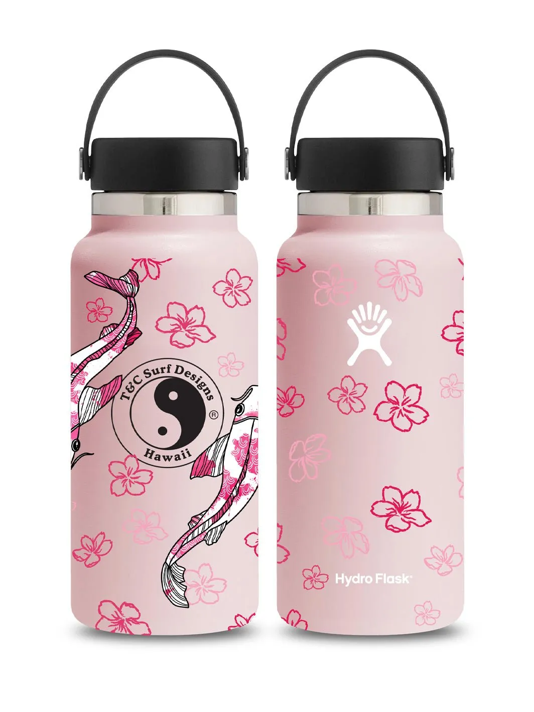 T&C Surf 32 oz Sakura Koi Hydro Flask